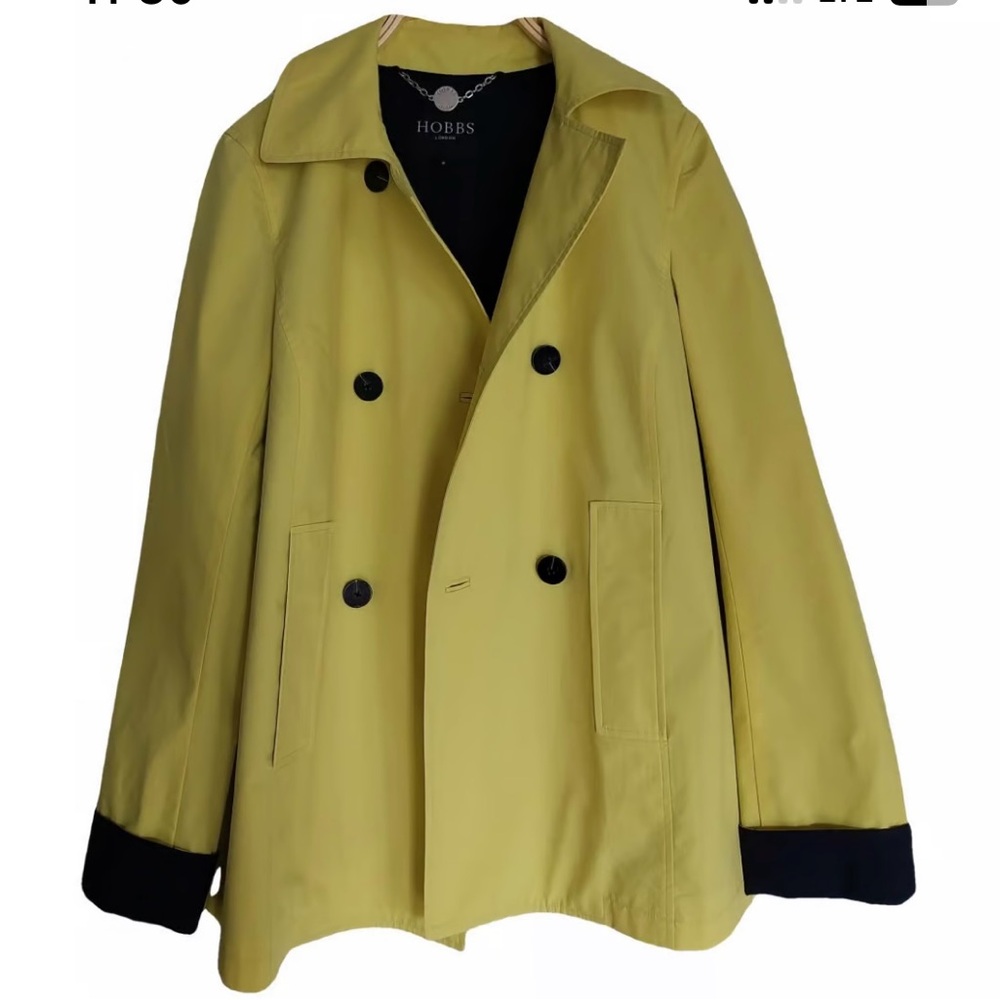 Hobbs line green jacket